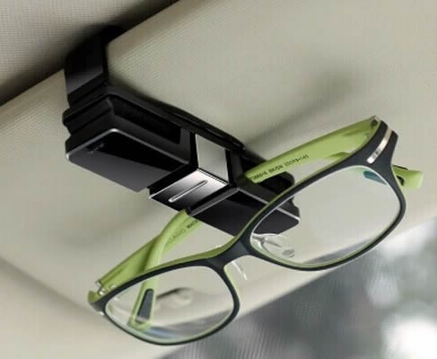  360-Degree Rotation Car Visor Eye Glasses Sunglasses Clip 
