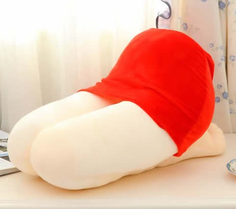 Simulation Woman's Legs Throw Pillow Office Nap Pillow