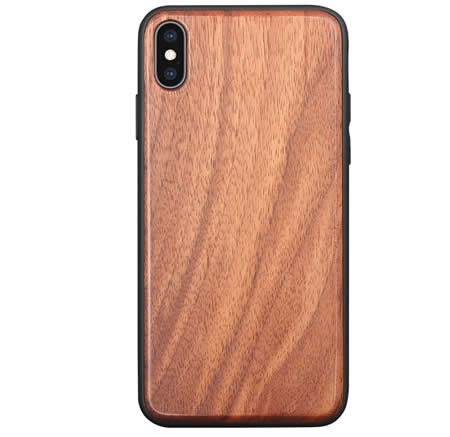 Wooden Protective Skin Phone Back Shell for iPhone XS max/X/XR/XS/8/8 Plus/7/7 Plus