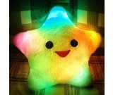 LED Lighted Glow Pillow-Lucky Star
