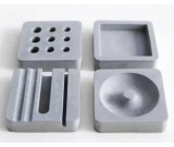 Concrete Smart Phone Dock Stand Desk Organizer Office Accessories Set – 4 Piece Set