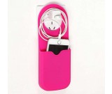2 Pieces Hanging Silicone Charging Station Holder Case Pouch Sleeve Pocket for Smartphones