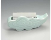 Clouds Business Name Card Holder Display Stand for Desk