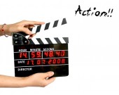 Movie/Film Action Board Clock