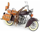 Handmade Antique Model Kit Motorcycle-1943 US Indian Motorcycle