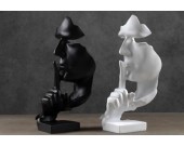 Head Face  Figurine Sculpture Desktop Decor