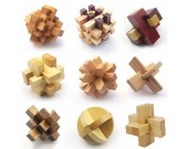 Chinese Wooden Puzzles ( KongMing Lock)