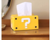 Question Mark Tissue Box with Phone Stand