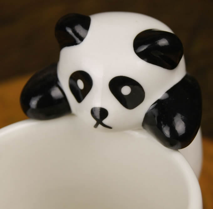 Panda Climbing High Ceramic Mug by Fashioncraft, Novelties