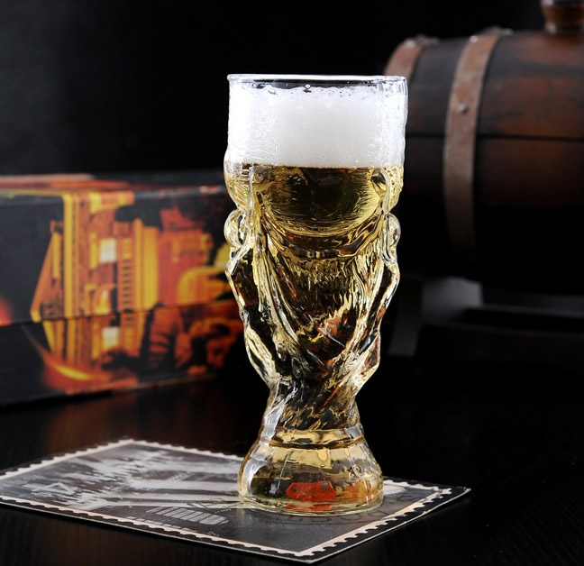Creative World Cup Beer Mug - Glass from Apollo Box