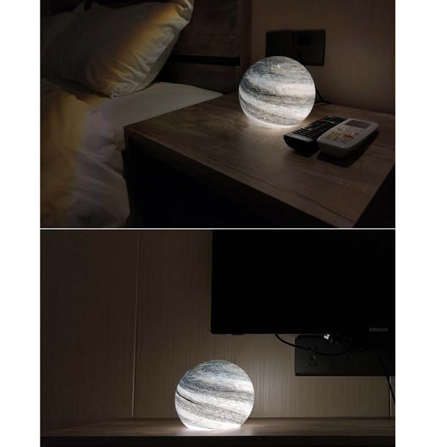 Beautiful Moon LED Bedroom Desktop Night Light
