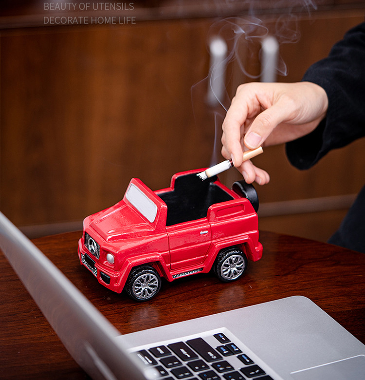 Car Model Ashtray, Desktop Decoration Ornaments, Creative Gifts