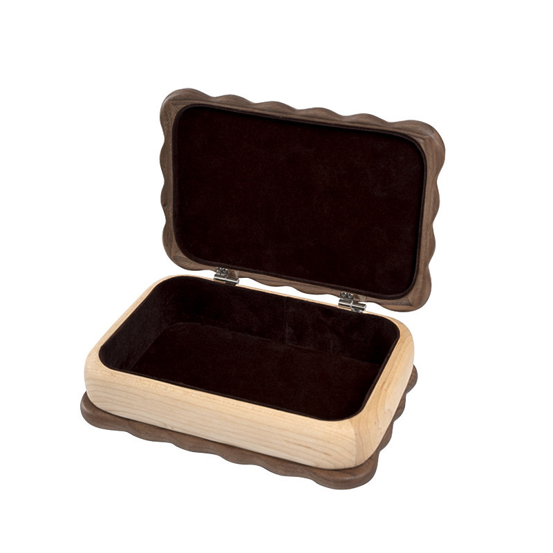 Exquisite Sandwich Biscuit Jewelry Storage Box, Creative Gift